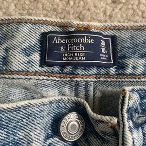 Abercrombie & Fitch Acid Wash Mom Jeans